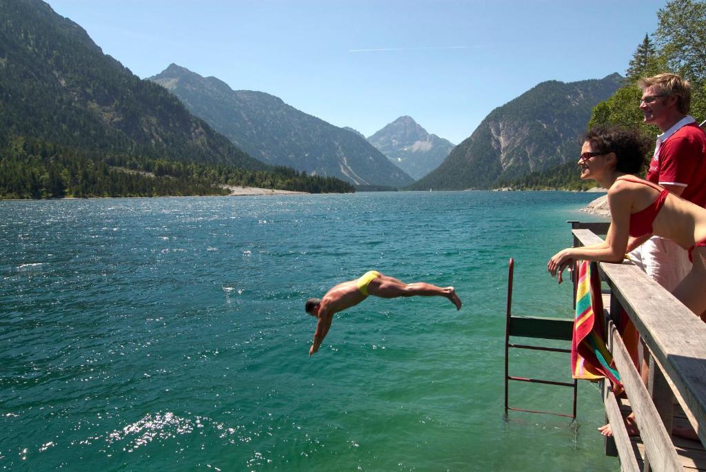 Alpenmotel Saeuling Pinswang Dış mekan fotoğraf